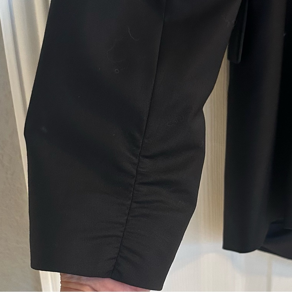 Ann Taylor Classic Single Button Jacket. Black. S… - image 4